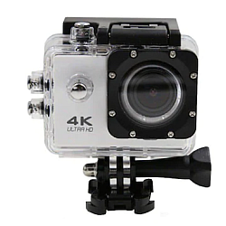 Camera Sport 4K HD ARGINTIE Carcasa rezistenta la Apa