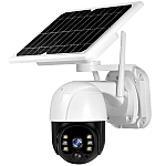 Camera de supraveghere Wifi cu Panou Solar Atasat si Senzor de Miscare alert PTZ