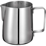 Cana din inox cu gradatie pentru spumare cu maner 600 ml Cana din inox cu gradatie pentru spumare cu maner 600 ml