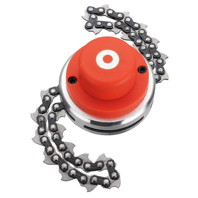 Cap tambur Portocaliu cu lant pentru motocoasa universal Cap tambur Portocaliu cu lant pentru motocoasa universal