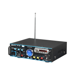 Amplificator profesional tip statie BT 266 cu Bluetooth MP3 Player si Radio FM 2 x 80W