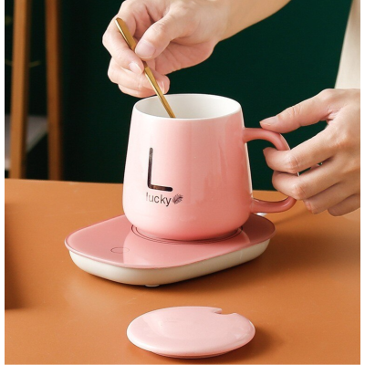 Cana ceramica ROZ cu incalzitor temperatura constanta 55 grade 220V 400 ml