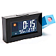 Ceas Meteo 8290 BLUE cu Proiectie LED Rosie Alarma si Temperatura