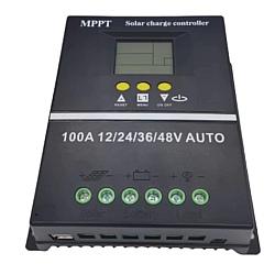 Controler solar 12V/24V/36V/48V 100A