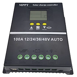 Controler solar 12V/24V/36V/48V 100A display LCD cu 7 moduri de functionare