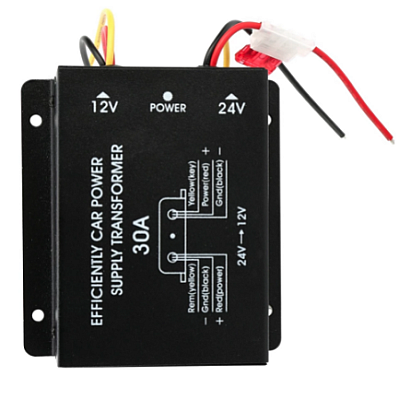 Convertor Auto 30A pentru Tensiune 24V - 12V