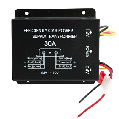 Convertor Auto 30A pentru Tensiune 24V - 12V