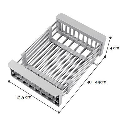 Cos multifunctional extensibil pentru chiuveta