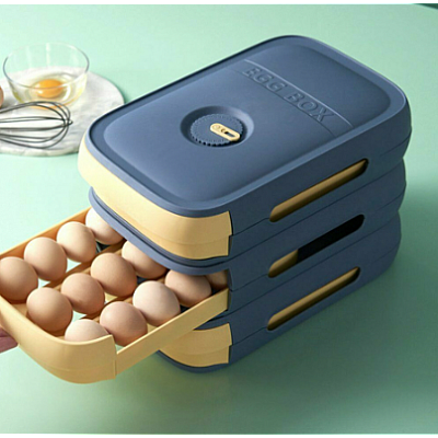 Cutie cu sertar pentru depozitare oua