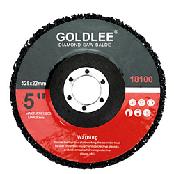 Disc negru GOLDLEE 125X22MM