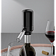 Dispenser si Aerator Electric pentru Sticla de Vin LED Negru