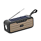 Boxa Portabila L8TD Maro Bluetooth USB Radio Lanterna cu incarcare solara