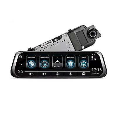 Camera Auto Tip Oglinda Retrovizoare Starlight Night Vision 10 inch LCD Dual Cam