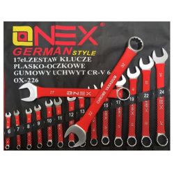 Husa 17 Chei Combinate OX-266 cu Protectie, 6-32 mm Husa 17 Chei Combinate OX-266 cu Protectie, 6-32 mm