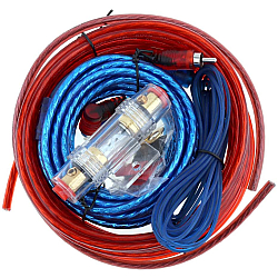 Kit 2 Cabluri AUDIO pentru Subwoofer cu Sigurante Putere maxima 1000W