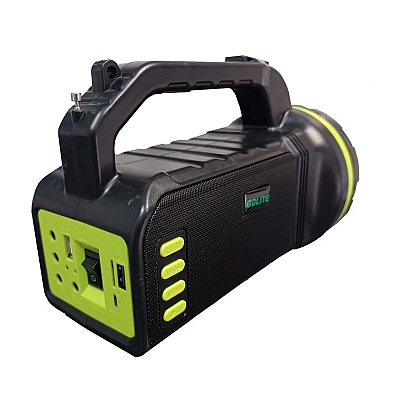 Kit solar CL-18 cu radio și lanternă 10W  + 3 becuri