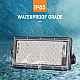 Set 2 Lampa Lucru 220V 50W 50 LED SMD Proiector Dreptunghiular