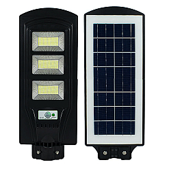 Lampa Stradala SMART LED 120W Cu Panou Solar senzor de lumina si miscare