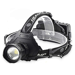Lanternă LED de cap cu Zoom, P70