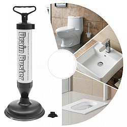 Pompa Drain Buster pentru desfundat chiuvete si toalete 