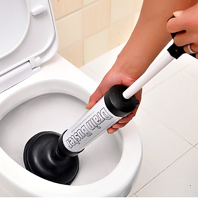Pompa Drain Buster pentru desfundat chiuvete si toalete