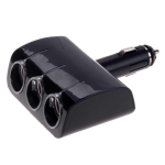 Priza auto 12V Olesson 1520 cu 3 intrari 120W negru Priza auto 12V Olesson 1520 cu 3 intrari 120W negru