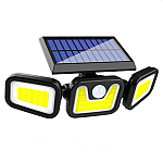 Proiector FL 1725B TRIPLU 30W 100LED COB Cu Panou Solar 