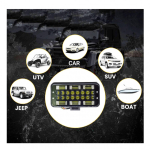Proiector LED Auto Offroad 198W 2 Faze Proiector LED Auto Offroad 198W 2 Faze