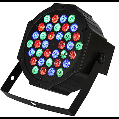 Proiector PAR 36 LED-uri Lumini Scena JOC de lumini Dj sau Club