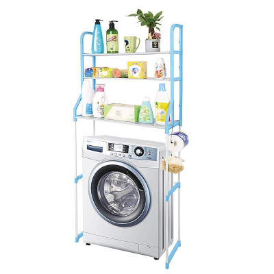 Raft de Depozitare/Organizator pentru Masina de Spalat, 3 Polite, 67x23x150 Raft de Depozitare/Organizator pentru Masina de Spalat, 3 Polite, 67x23x150