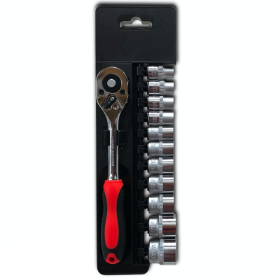 RIB-Set 12 Piese Cheie cu Clichet 3/8" 10 Capete Chei Tubulare 8-21 mm RIB-Set 12 Piese Cheie cu Clichet 3/8" 10 Capete Chei Tubulare 8-21 mm