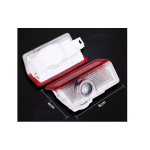 Set 2 Holograme LED cu LOGO MERCEDES BENZ pentru Portiere Set 2 Holograme LED cu LOGO MERCEDES BENZ pentru Portiere