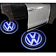 Set 2 Holograme LED cu LOGO VOLKSWAGEN pentru Portiere