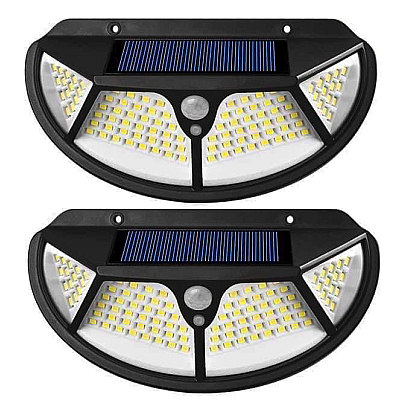 UB Set 2 Lampa solara SH -102 LED SMD cu senzor de miscare si lumina 3 moduri ILUMINARE