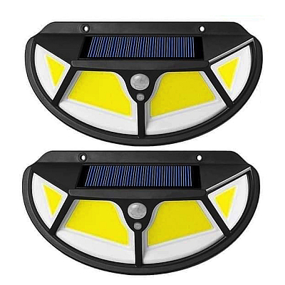 2 x Lampa solara SH -122 LED COB cu senzor de miscare si lumina 3 moduri ILUMINARE