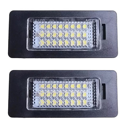 Set 2 x lampi numar LED BMW E39 E61 E91 E92 E93 E81 E82 X1/ E84 X5/E70 X6/E71