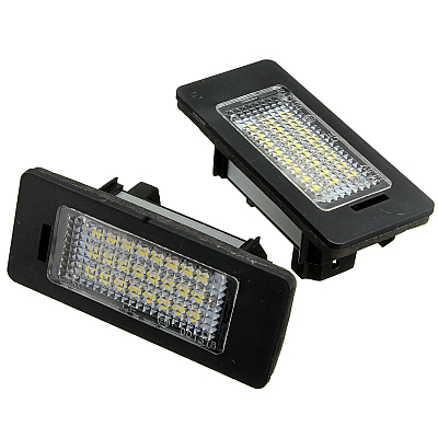 Set 2 x lampi numar LED BMW X5