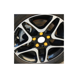 Set 20 capace prezoane 17" GALBENE din Silicon pentru jante Set 20 capace prezoane 17" GALBENE din Silicon pentru jante