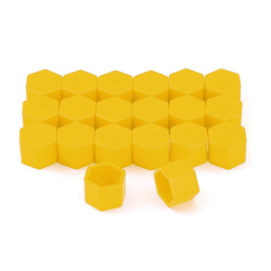 Set 20 capace prezoane 17" GALBENE din Silicon pentru jante Set 20 capace prezoane 17" GALBENE din Silicon pentru jante
