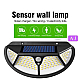 UB Set 2 Lampa solara SH -102 LED SMD cu senzor de miscare si lumina 3 moduri ILUMINARE