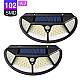 UB Set 2 Lampa solara SH -102 LED SMD cu senzor de miscare si lumina 3 moduri ILUMINARE