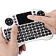 Tastatura Mini I8 Touchpad, Alba