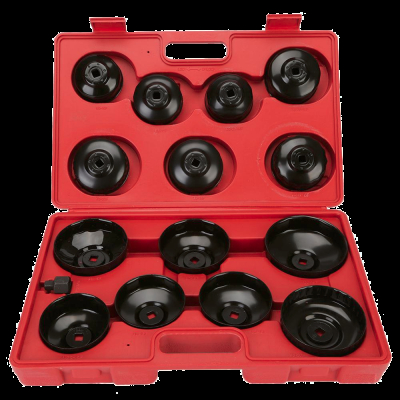 Trusa 15 capace pentru filtrele de ulei Trusa 15 capace pentru filtrele de ulei