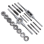 Trusa 20 filiere M3-M12 si tarozi 3-12mm Trusa 20 filiere M3-M12 si tarozi 3-12mm