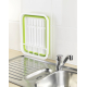 Uscator pliabil VERDE pentru vase si cu suport pentru tacamuri Uscator pliabil VERDE pentru vase si cu suport pentru tacamuri
