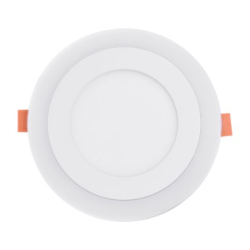 Aplica Bicolora 15W Led MAT  incastrabila in tavan fals rigips