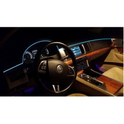 Banda Led Neon Albastra 12V Auto Droser Putere 5w FIR 2 Metri OF