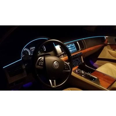 Banda Led Neon Albastra 12V Auto Droser Putere 5w FIR 2 Metri OF