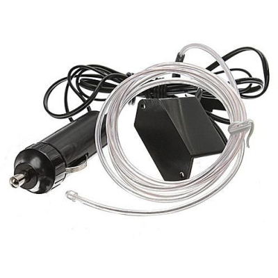 Banda Neon Led Alba 12V Auto Droser Putere 5w FIR 2 Metri