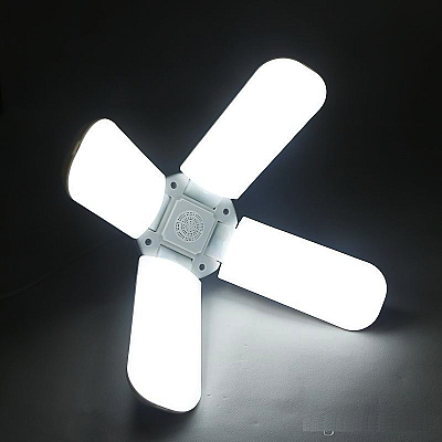 Bec LED 4 Extensii 60W Pliabil si Ajustabil